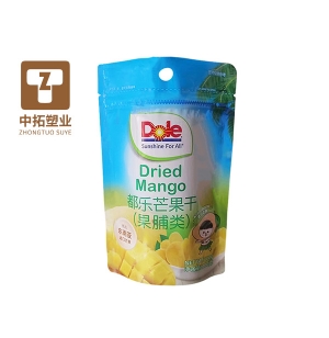 Self-supporting zipper bag 